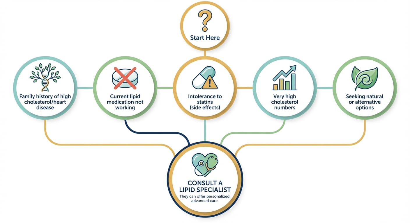 Decision tree: Do you need a lipid specialist?